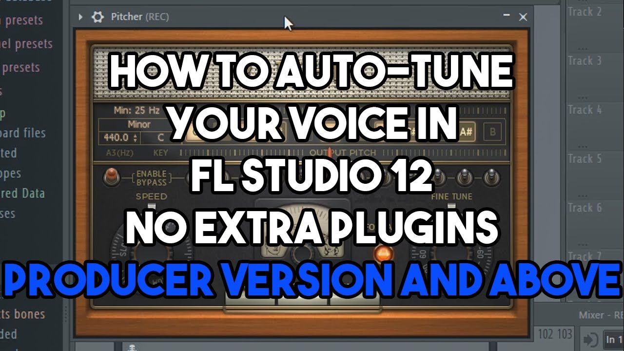 How To Record Auto Tune Fl Studio 12 nordicbrown